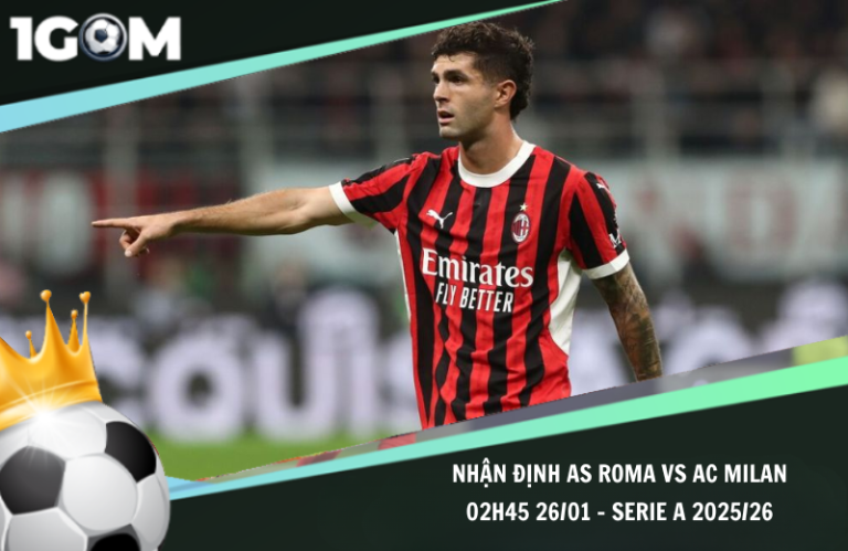 Nhận Định AS Roma vs AC Milan 02h45 26/01 - Serie A 2025/26