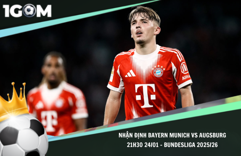 Nhận Định Bayern Munich vs Augsburg 21h30 24/01 - Bundesliga 2025/26